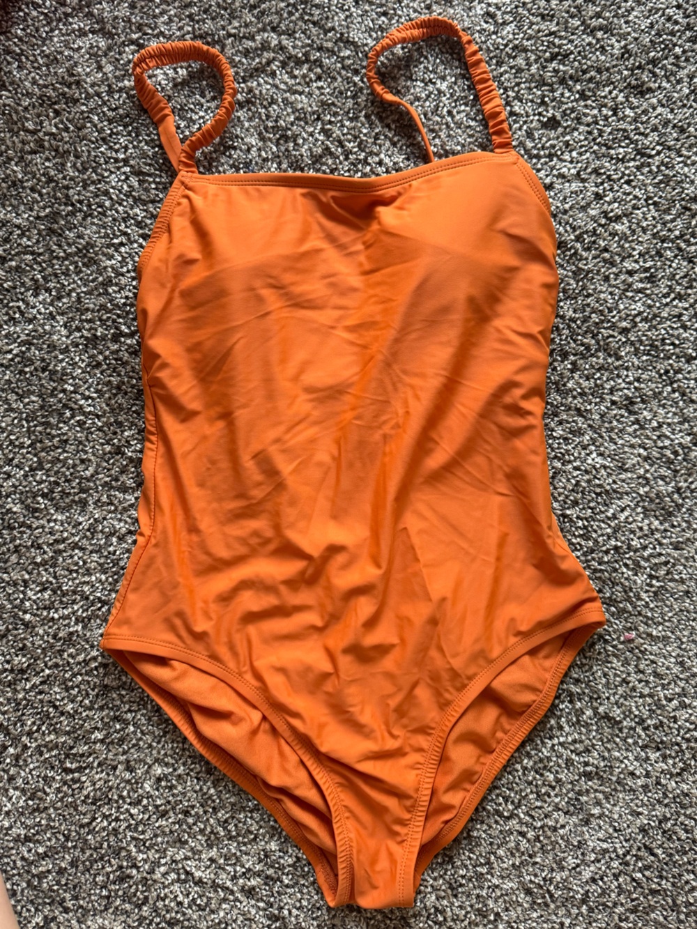 Target Orange One-Piece Swimsuit